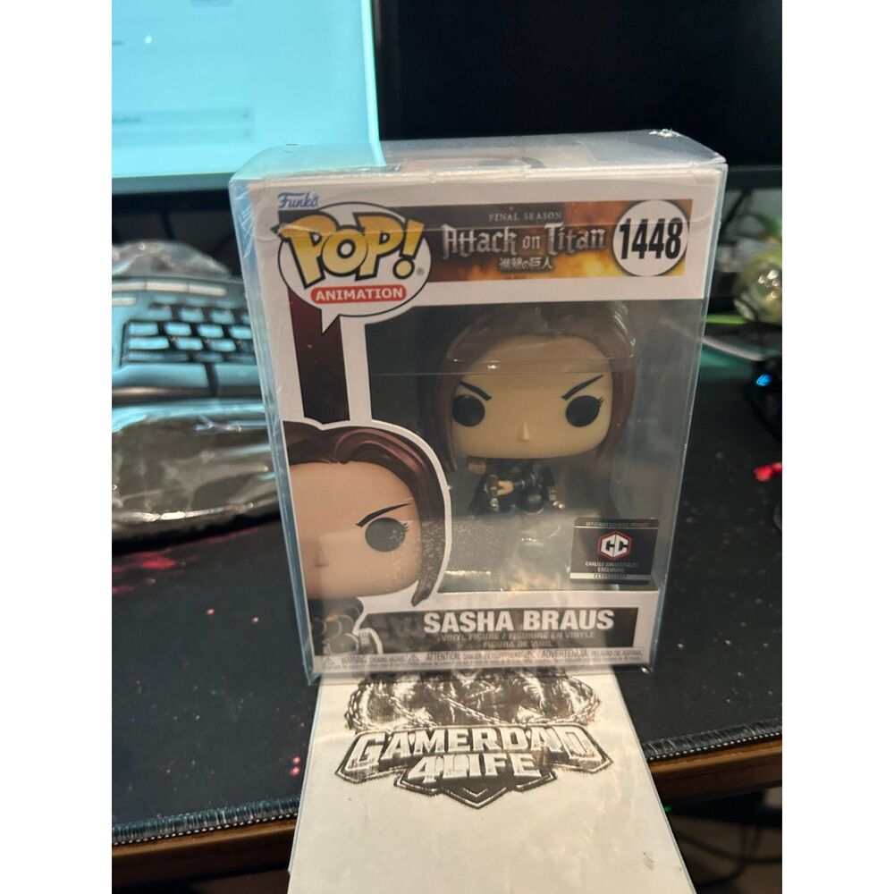 Funko Pop! Animation - Attack on Titan Aot Sasha Braus Chalice Metallic # 1448